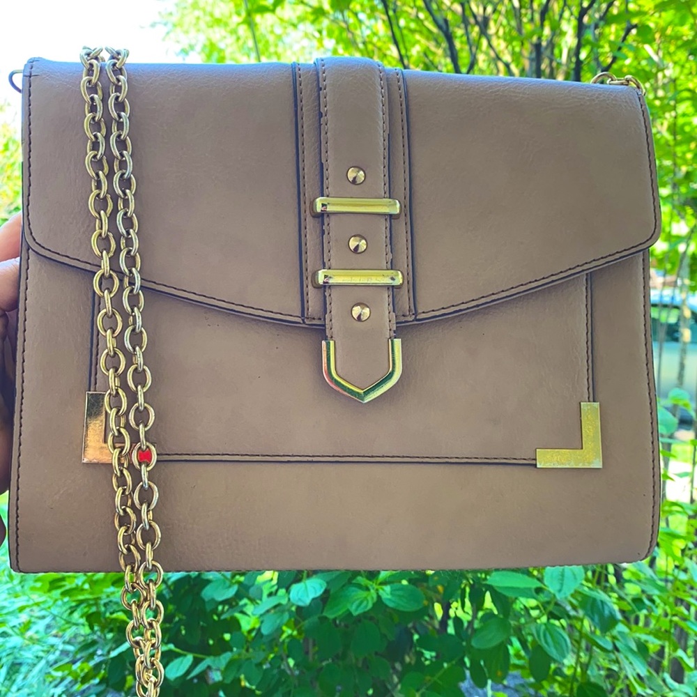 ALDO blush pink convertible crossbody bag & clutch